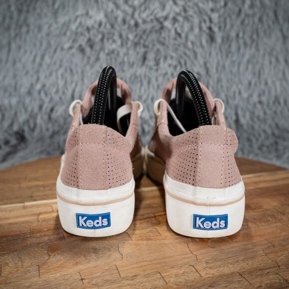 Keds Jump Kick Duo Lace Up, Sneaker Women’s, Light Pink Suede Size 7.5 M - Picture 5 of 10